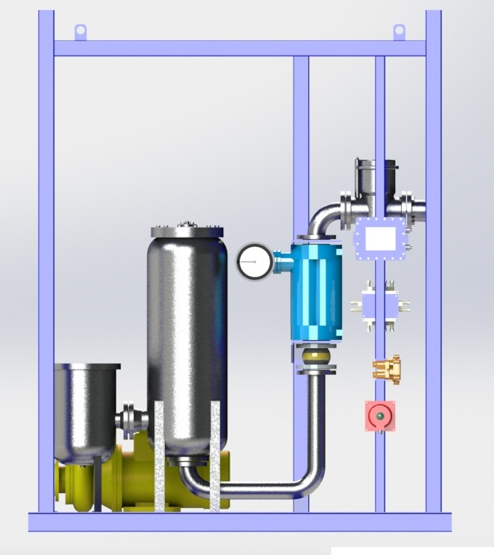 Автоматизированный топливо-наливной комплекс АТНК-О-090-В