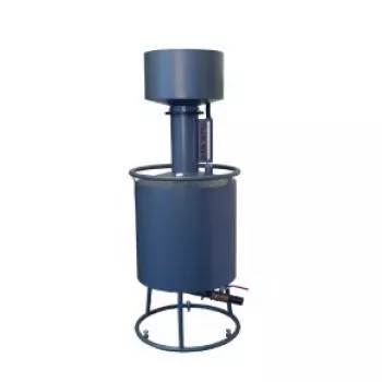 Мерник М2Р-50-01П Нержавеющая сталь, С пеногасителем, Нижний слив