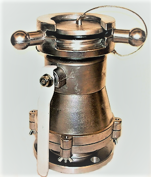 Узел налива Ду-80 с затвором