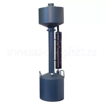 Мерник М2Р-10-СШ Углеродистая сталь, Спецшкала, Нижний слив