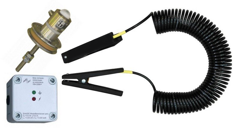 Устройство заземления автоцистерн УЗА-220В