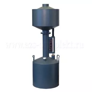 Мерник М2Р-10-01П Нержавеющая сталь, С пеногасителем, Верхний слив