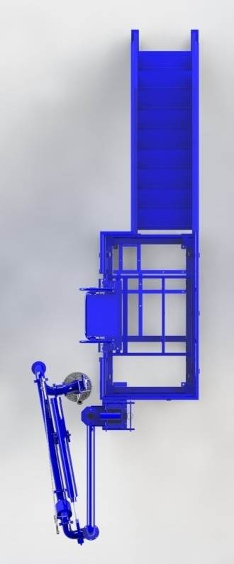 Эстакада налива а/м - электрообогрев узла учета
