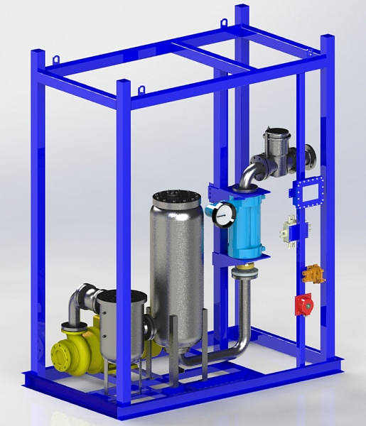Автоматизированный топливо-наливной комплекс АТНК-О-090-В