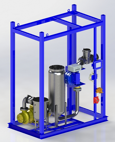 Автоматизированный топливо-наливной комплекс АТНК-О-090-П