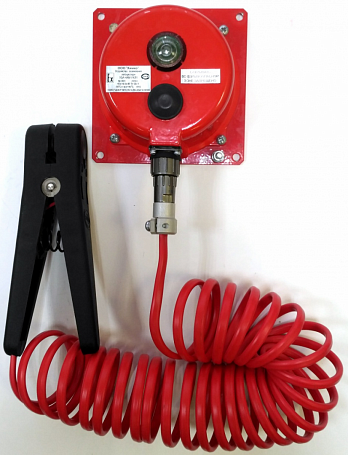 Устройство заземления автоцистерн УЗА-4АМ