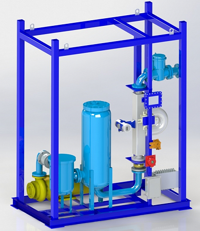 Автоматизированный топливо-наливной комплекс АТНК-О-130-Р