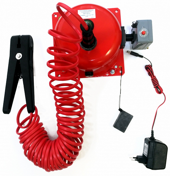 Устройство заземления автоцистерн УЗА-4А